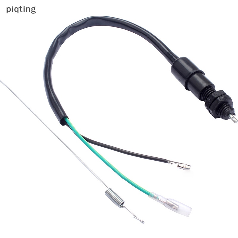 Piqt Công Tắc Đèn Hậu 2 Dây Lò Xo Cho Xe atv / Xe Mô Tô Địa Hình
