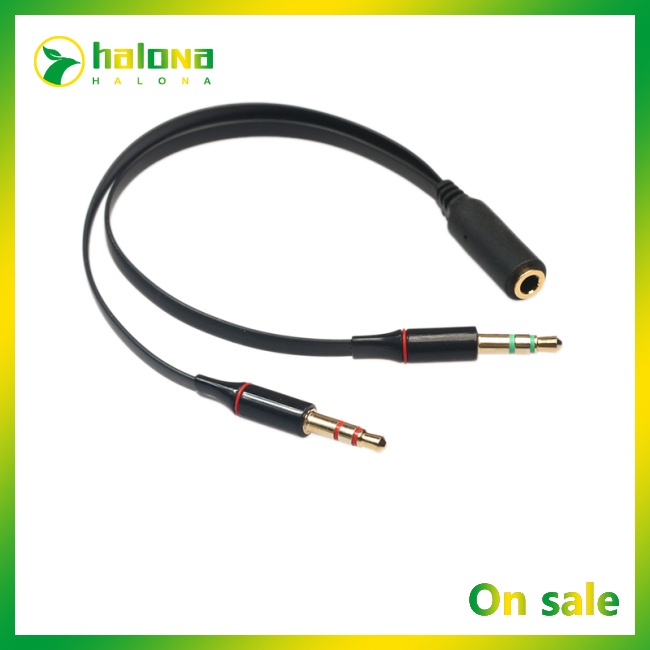 Halo Dây Cáp Âm Thanh Chia 2 Cổng 3.5mm