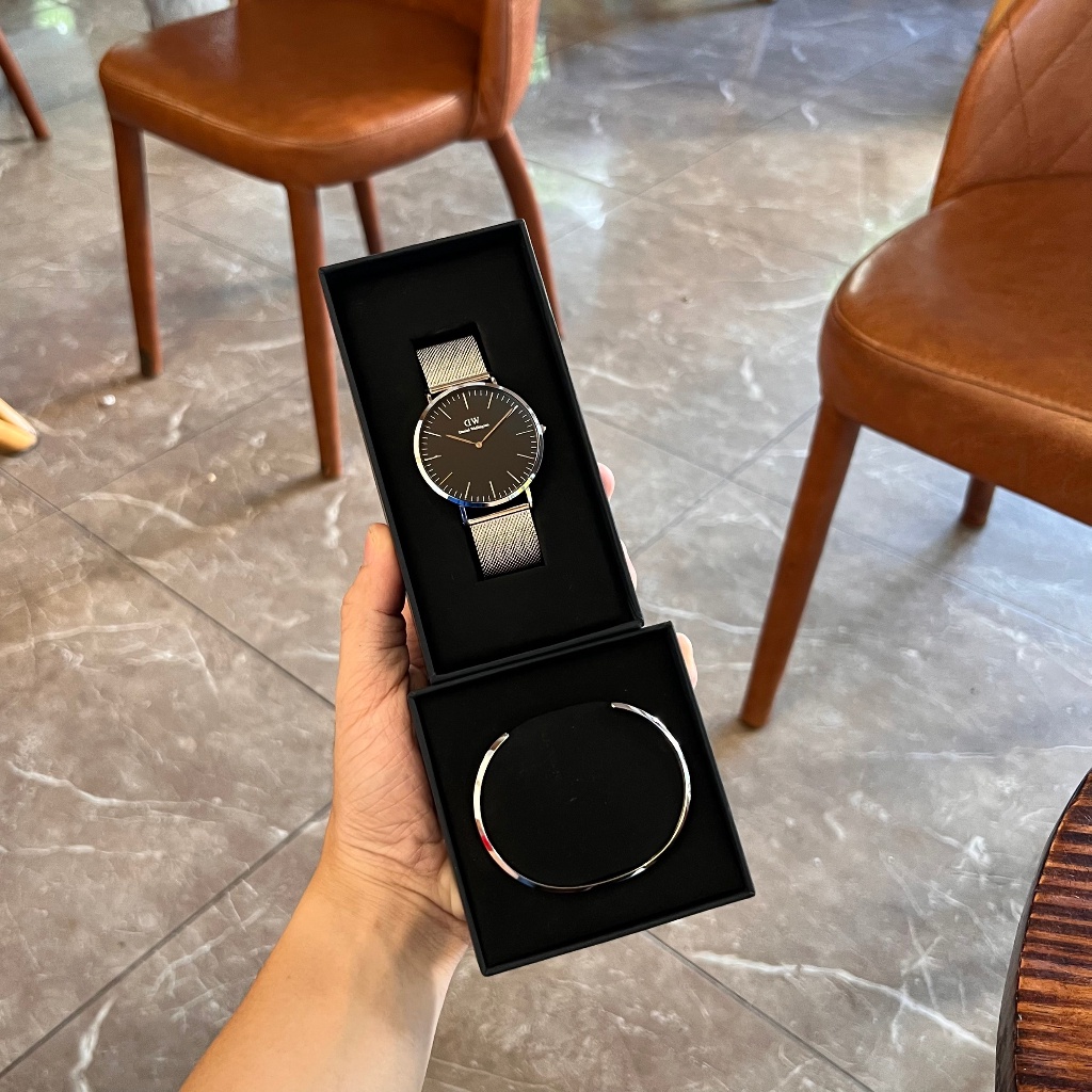 Đồng hồ Nam Classic Petite Dây Mesh 40mm - Danielwatchstore .