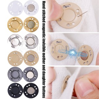 1 Bộ Nút Khóa Nam Châm Vô Hình 12.5 / 21 / 25mm Tự Làm Thủ Công diy Đa Ứng Dụng
