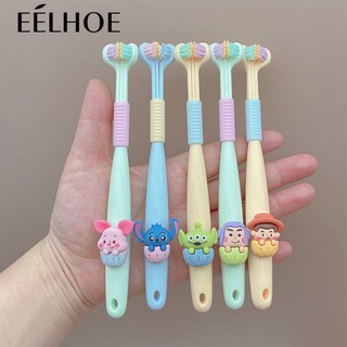 Disney Bàn Chải Đánh Răng Ba Mặt Hình Chữ v Làm Sạch Sâu Dành Cho Trẻ Em Và Người Lớn