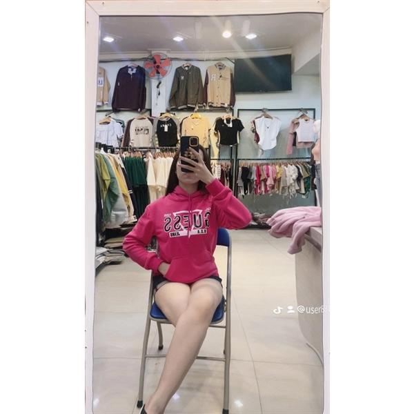 HOODIE GUESS HLLISTER 3 MÀU ĐỎ - HỒNG - XANH