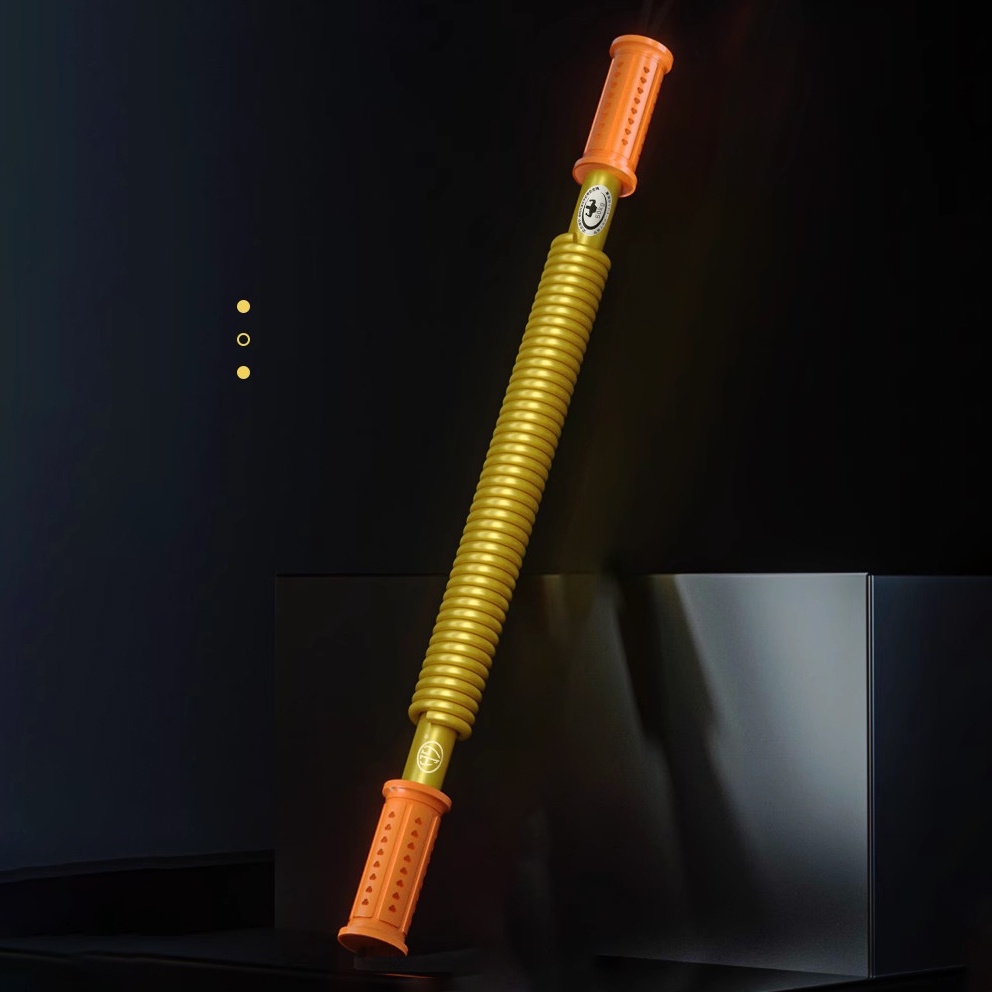 Gậy lò xo 50kg MÀU VÀNG tập cơ tay - thanh lò xo kháng lực tập thể dục thể thao tại nhà - hãng dododiosTặng ô tô