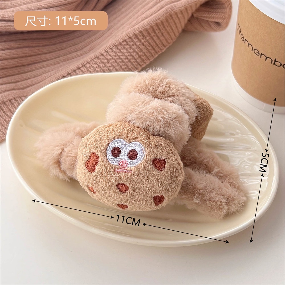 Kẹp Bánh Quy Hình Cá Mập Bằng Lông Nhung Dễ Thương Xinh Xắn 2023
