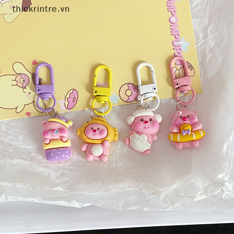 Móc Khóa Hình Búp Bê Bạch Tuyết Dễ Thương