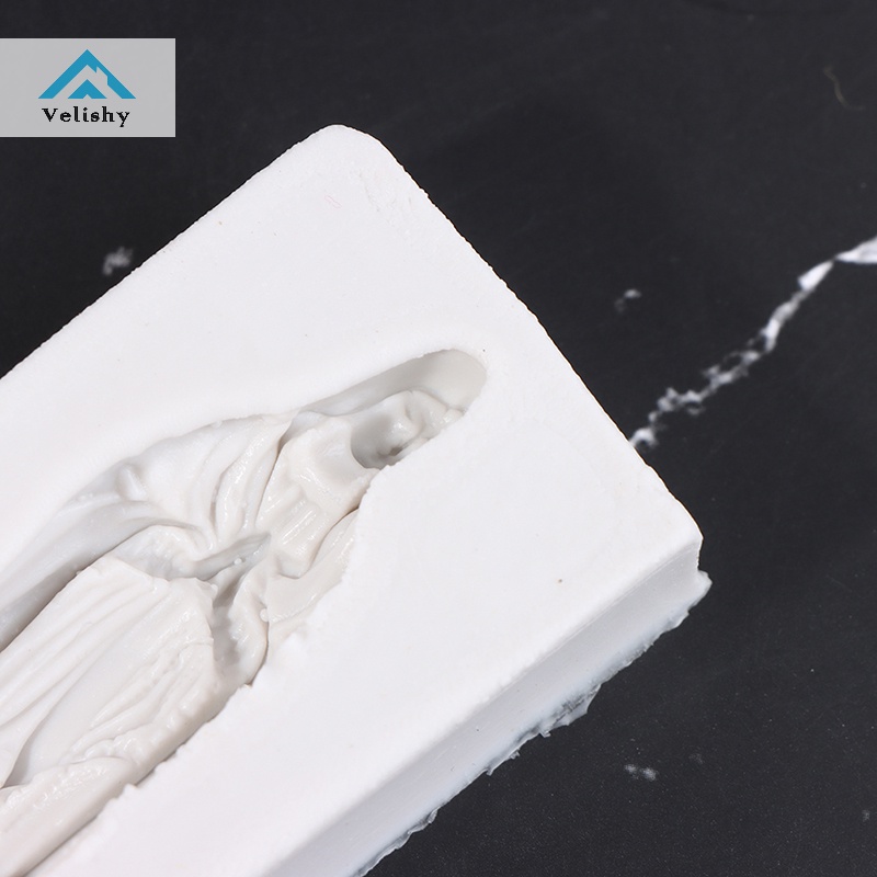 Khuôn silicone Làm Bánh Tạo Hình Đức Mẹ Maria 3d Độc Đáo Tiện Dụng