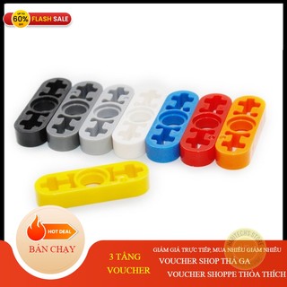 Combo 5 gạch technic 1x3 loại mỏng no.743 - phụ kiện moc tương thích part 6632