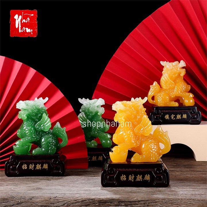 Tượng Tỳ Hưu Phong Thủy Mini Tì Hưu Tài Lộc Vật Phẩm Phong Thủy