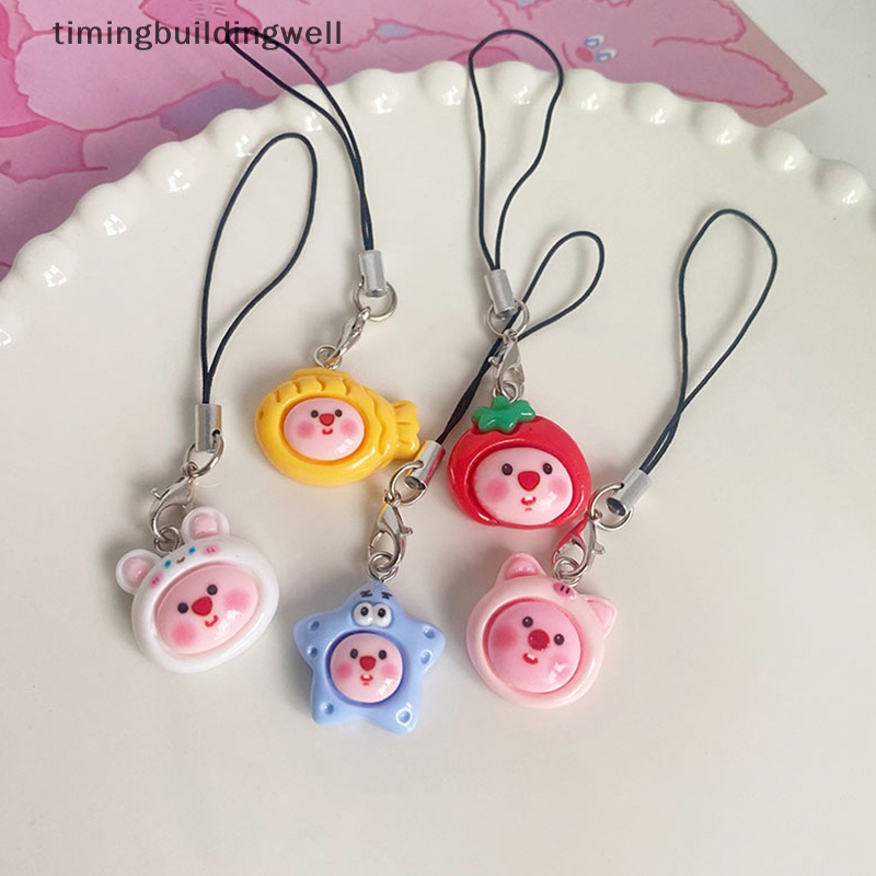 Móc Khóa Hoạt Hình Xinh Xắn Gắn Điện Thoại Qdddi twvn kawaii Twsii