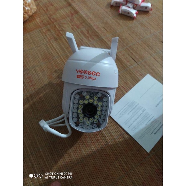 Camera YooSee PTZ mini xoay 360 - Xem đêm có màu - Siêu nét 2K