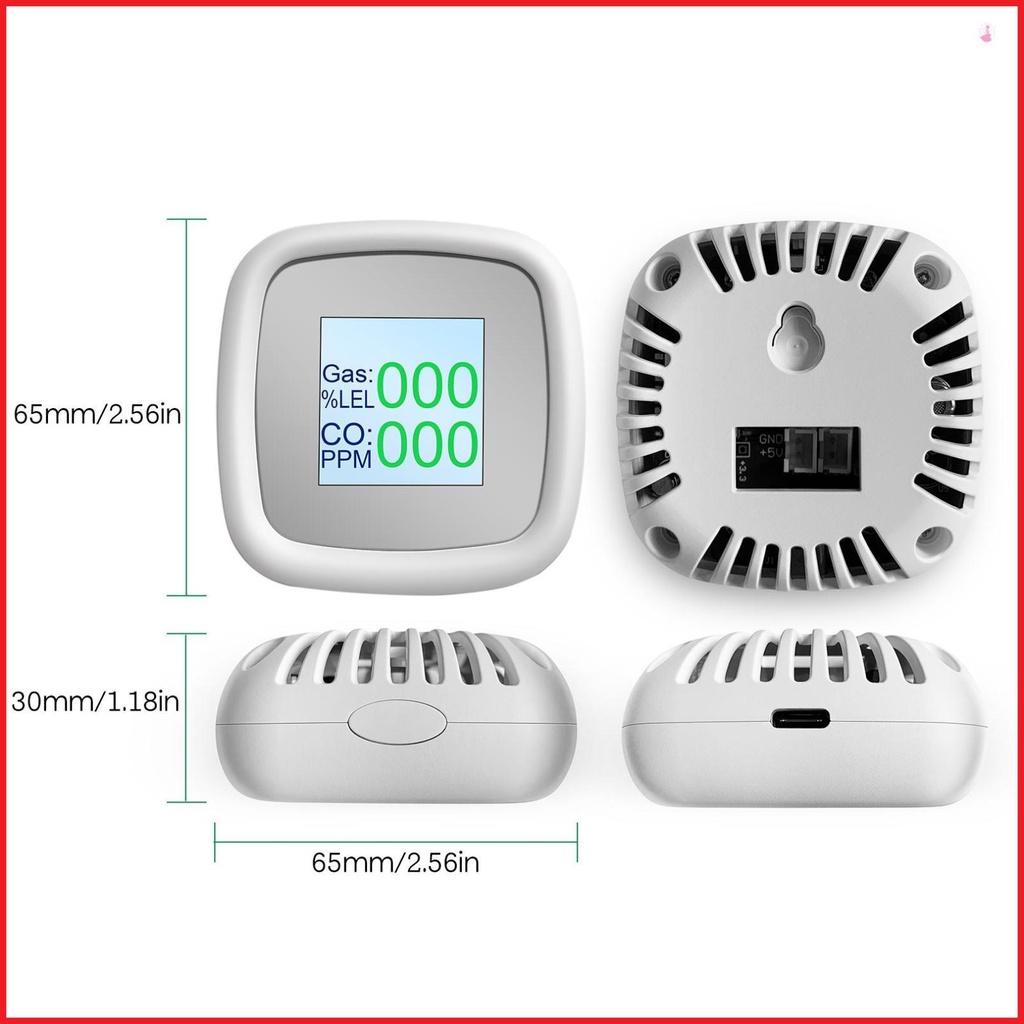 Máy Phát Hiện Khí gas Kỹ Thuật Số Thông Minh Phát Hiện Khí Nén