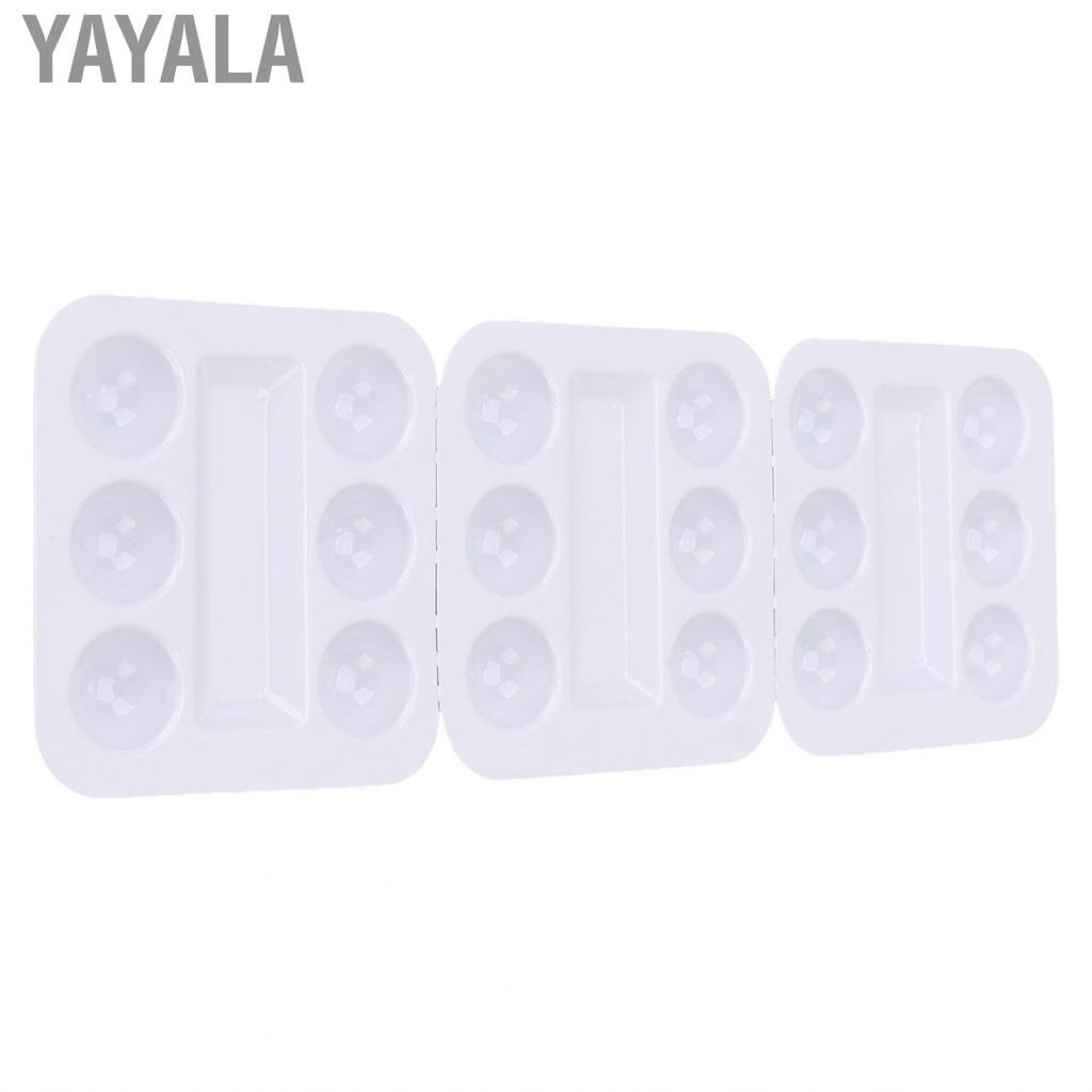 Yayala 30pcs Tattoo  Cup Tray Disposable Plastic Pigment Stand MNS