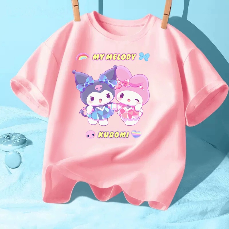 Bộ Đồ Liền Thân Ngắn Tay Họa Tiết Hoạt Hình Dễ Thương Cho Bé