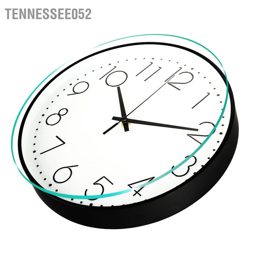[Hàng Sẵn] Đồng hồ treo tường kim trôi 8 inch 20CM im lặng trang trí phòng khách gia đình【Tennessee052】