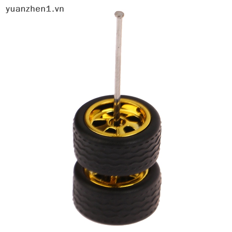 1 Bộ Bánh Xe Hơi 10.8 / 12.8mm 1 / 64 Bằng Hợp Kim Chất Lượng Cao vn