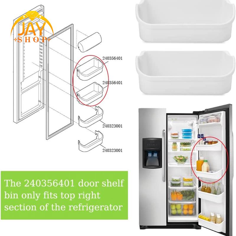 240356401 Thùng Rác Thay Thế Cho Tủ Lạnh frs26rlecsr frs6hr5jw0 ffhs2622mbma