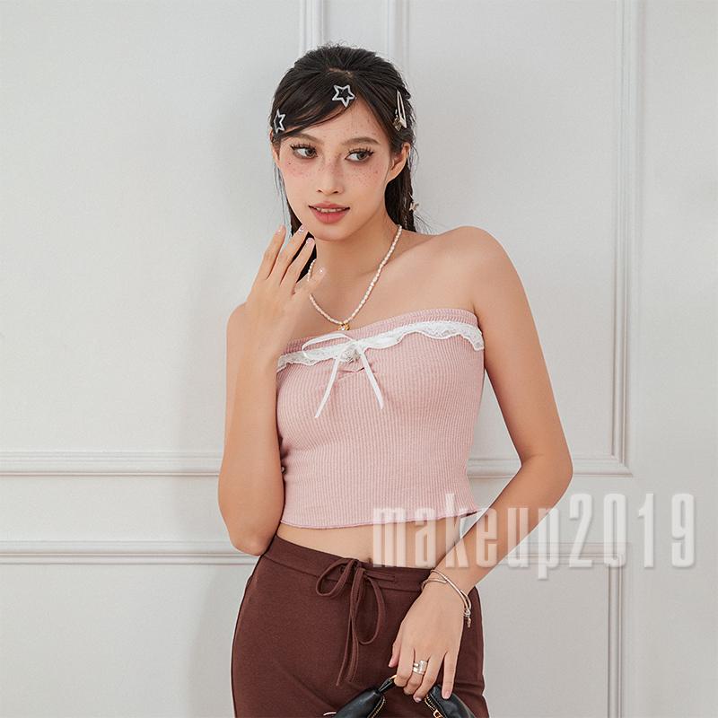 Áo Ống Không Dây Màu Sắc Thời Trang Mùa Hè Cho Nữ