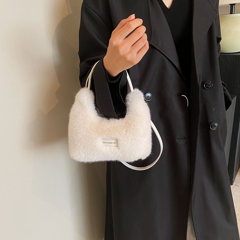 Túi Đeo Chéo Vai Bằng Vải Bông Dễ Thương Thời Trang Thu Đông 2023