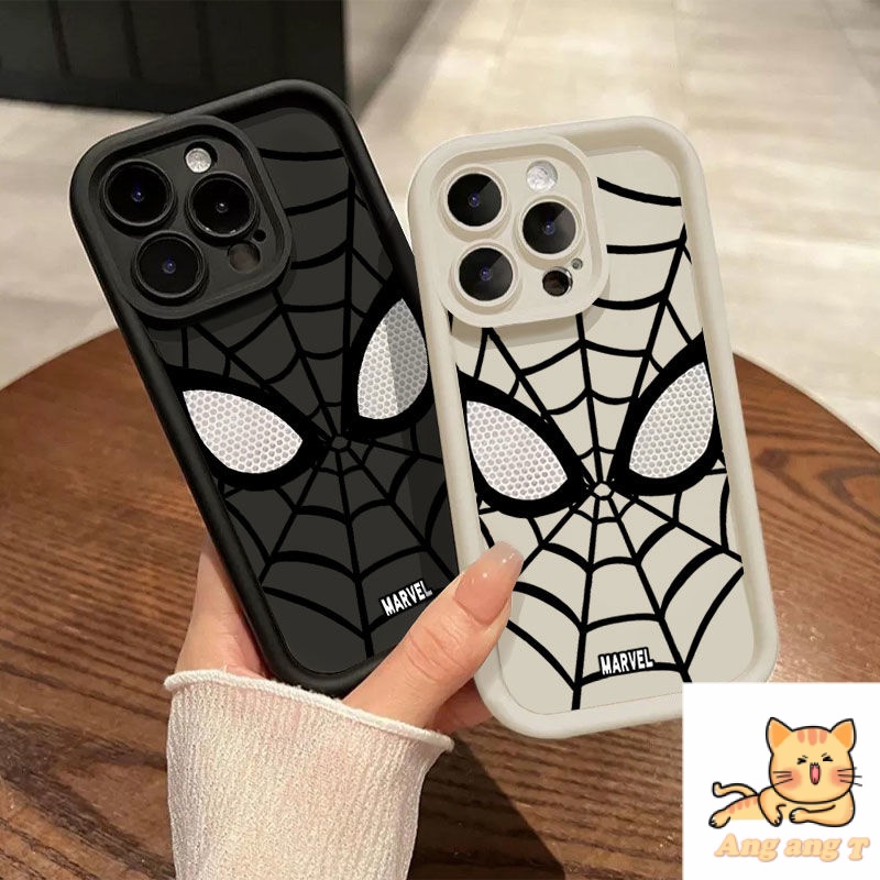 Ốp Điện Thoại Mềm Chống Sốc Hình Người Nhện Cho iphone 11 14 12 15 13 pro max xr x 7 6s 14 15 6 6 7plus xs max se 2020