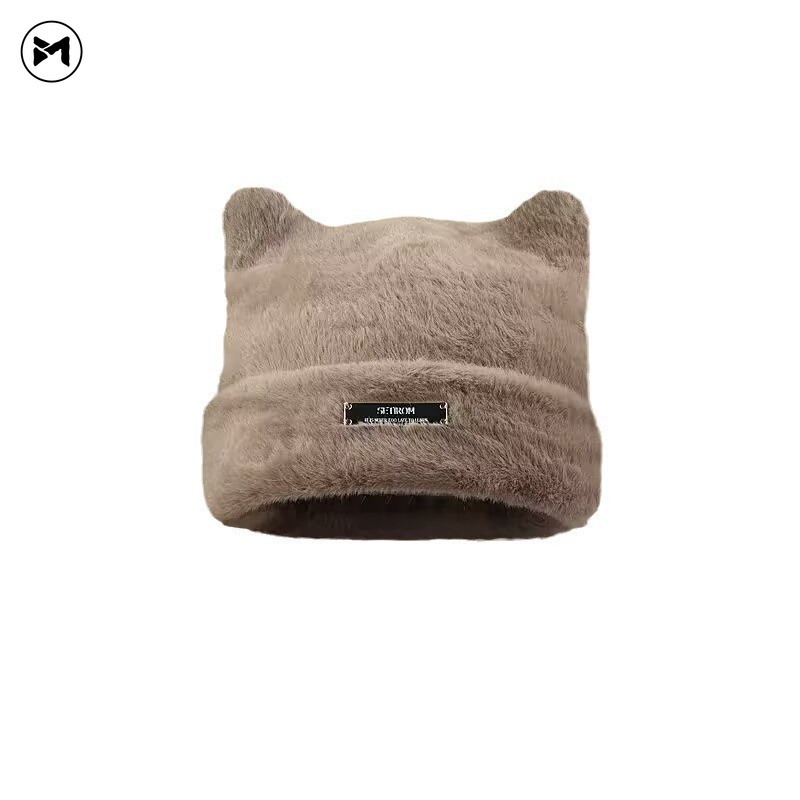 Mũ beanie Trùm Tai Giữ Ấm Mùa Đông Thời Trang Hàn Quốc