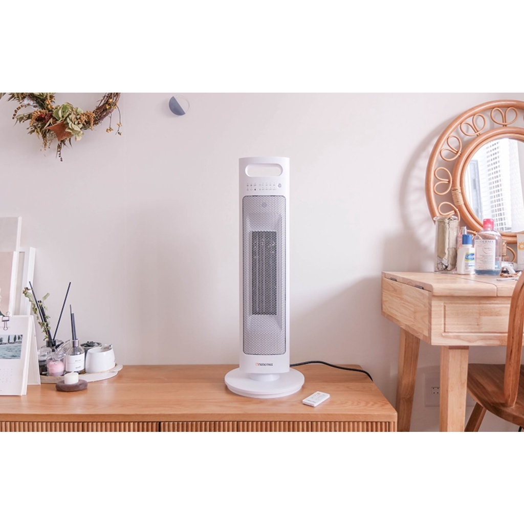 Máy Sưởi Gốm Nemotree, Quạt Sưởi, Thiết Bị Sưởi, Ấm Nhanh, Công Suất 2600W, Nhập Hàn, BH 12 Tháng, Bepchauau