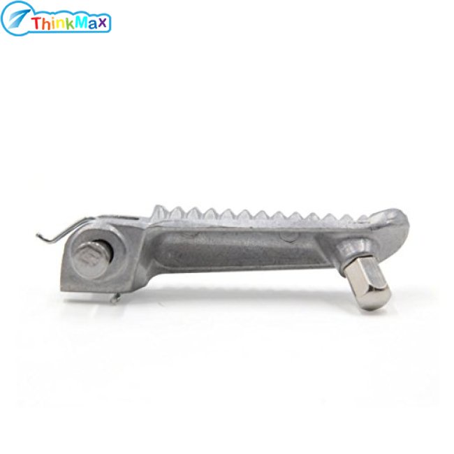 2023 biết! 1 Cặp Gác Chân Chống Trượt Bằng Hợp Kim Nhôm Màu Bạc Cho Xe Máy yamaha