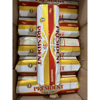 Bơ Lạt Président Nguyên thỏi 1kg - Nhập Khẩu Pháp