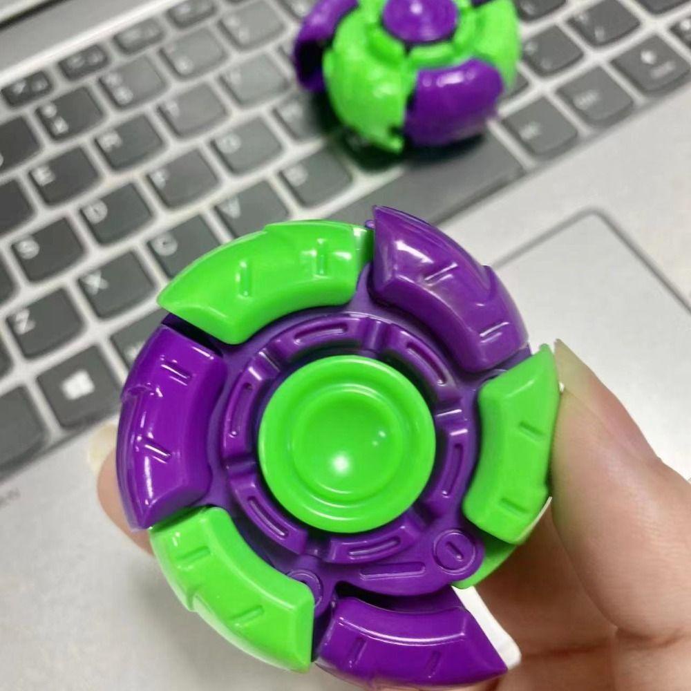 Con Quay Đồ Chơi Fidget spinner 3d MàU Xanh Lá BằNg NhựA GiúP GiảM Stress