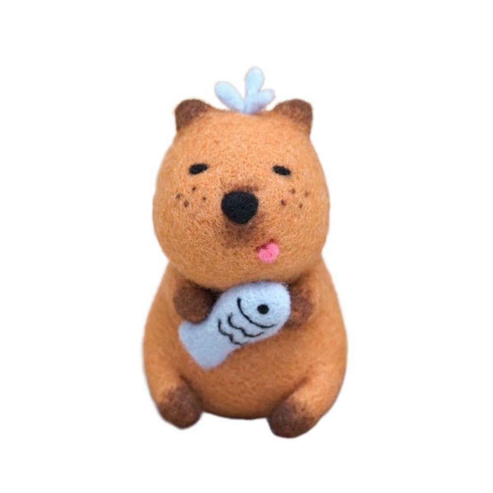 Mmluck capybara Thú Nhồi Bông Dễ Thương Làm Quà Sinh Nhật capybara carpi steak capybara