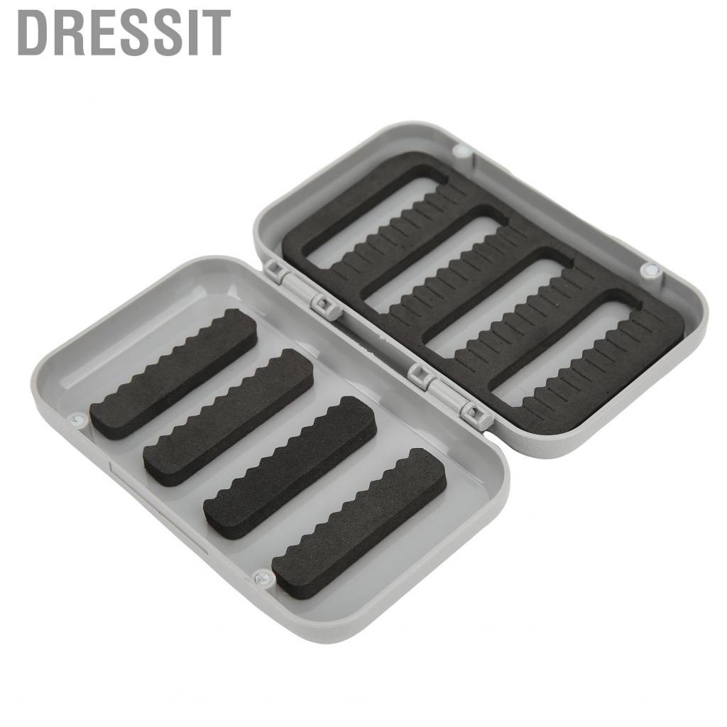 Dressit Fly Fishing Lure Box Double Sided ABS for Lake