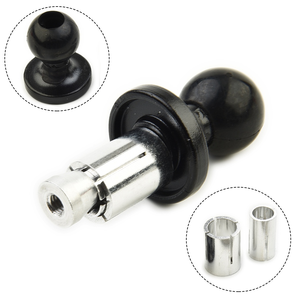 Bộ Đầu Bóng Cao Su Màu Đen Chuyên Dụng Cho ram mount
