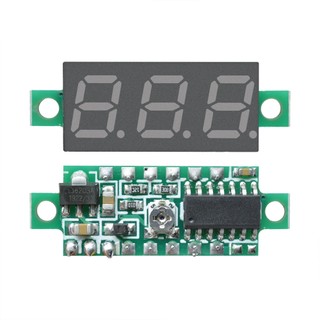 Dc Vôn Kế Điện Tử mini 0-100v 0.28 inch3