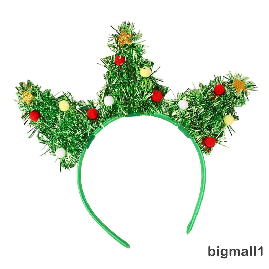 Băng Đô Cài Tóc Hình Cây Thông Noel Hoạt Hình Dễ Thương Cho Bé