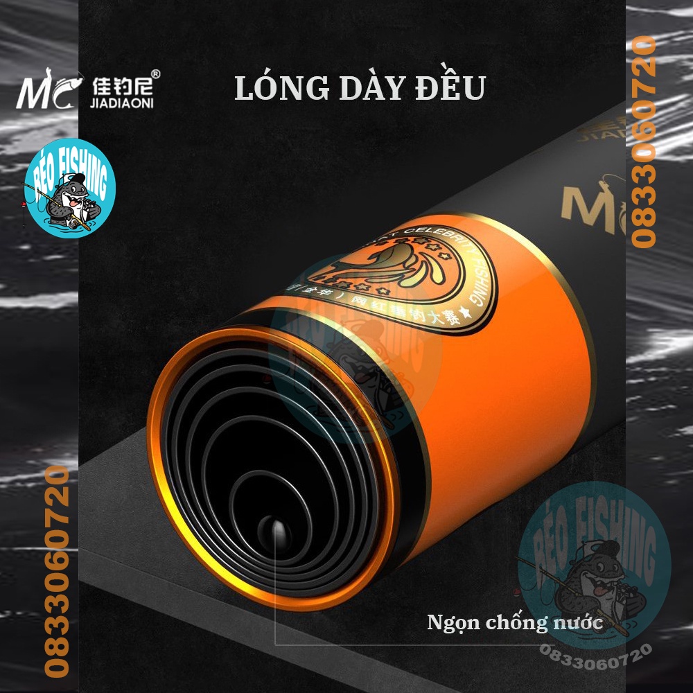 CẦN CÂU TAY CARBON MC PHỤC MA KHINH LƯỢNG 5H 28i TẢI TĨNH 4000g chính hãng mẫu mới