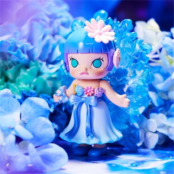 ★Đồ Chơi Nhân Vật hgtoys hgtoys hgtoys★  [] Búp Bê popmart molly x Hoa Thần Bí Trang Trí Hộp Bí Hợp Thời Trang Làm Quà Tặng