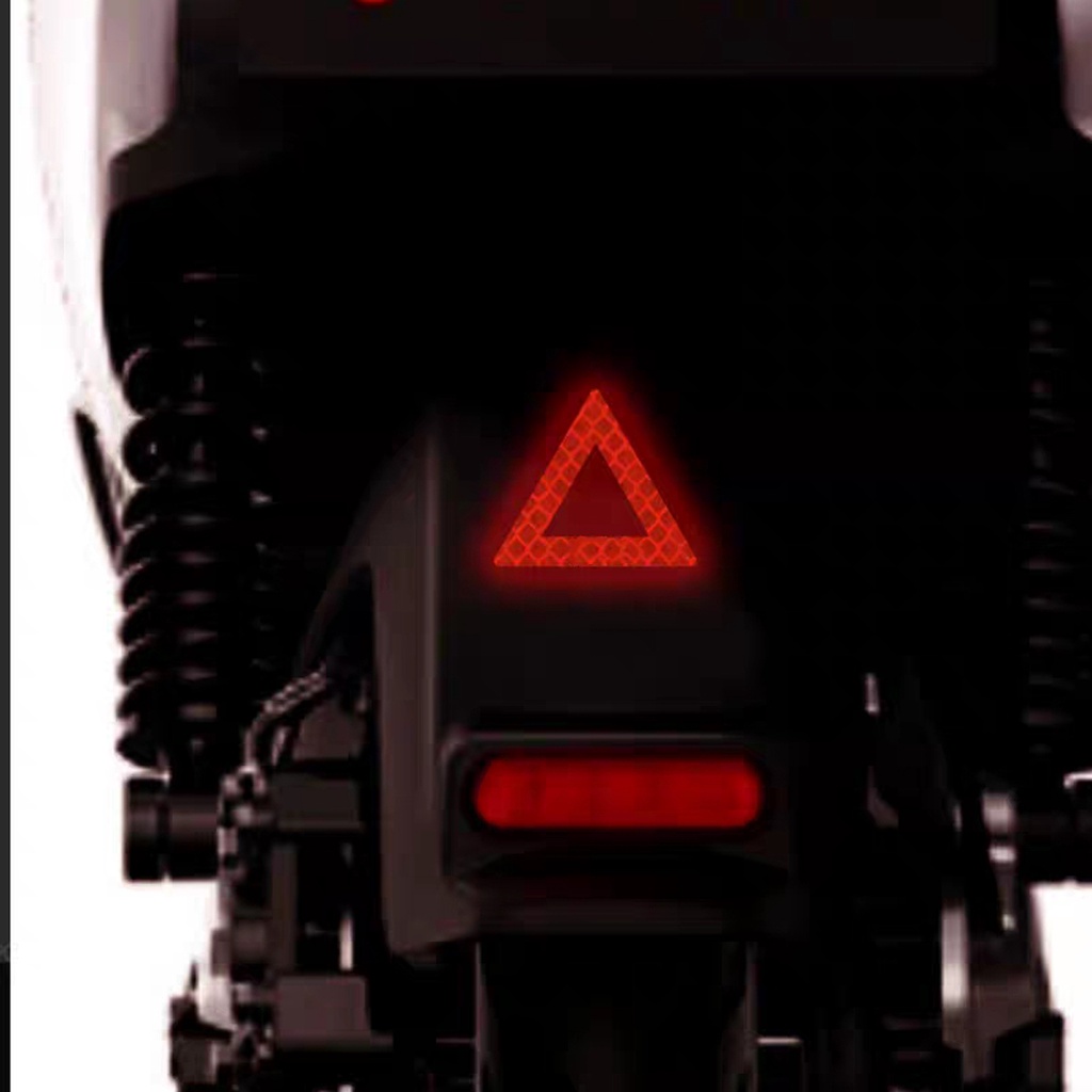 Nhãn Dán Cảnh Báo Tốc Độ Cao Hình Tam Giác 3d Phản Quang Thông Dụng Cho Xe Mô Tô gsx adv150 benelli honda namx