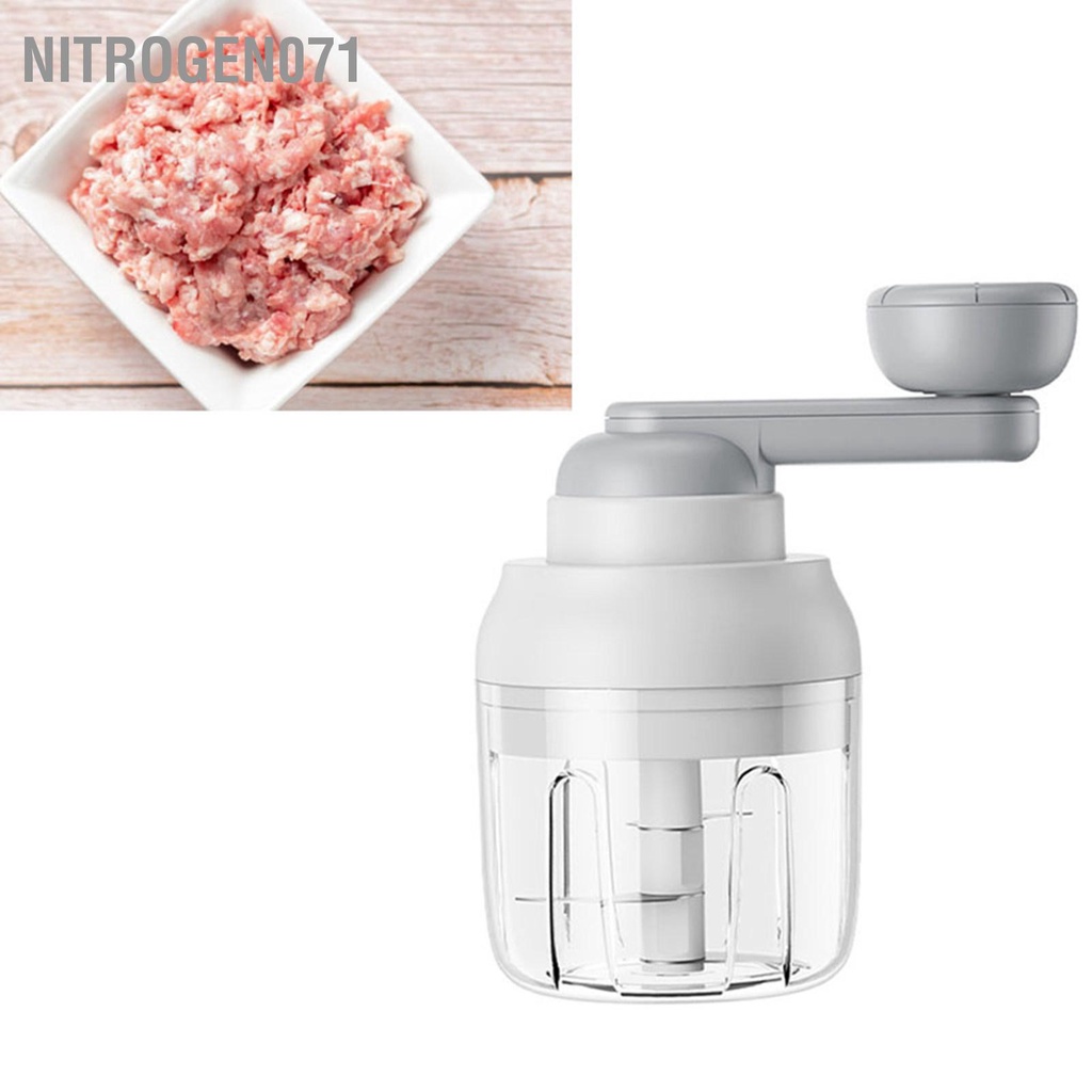Nitrogen071 Máy Xay Tỏi Di Động Đa Năng Thực Phẩm Cho Nhà Bếp Gia Đình Nấu Ăn Ngoài Trời