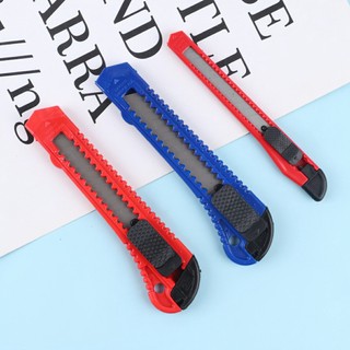 Dao rọc giấy lớn cầm tay lưỡi thép bản bén nhọn cán nhựa an toàn, dao rạch trổ gọt giấy cắt vải dấy -TOMMY_CROWN