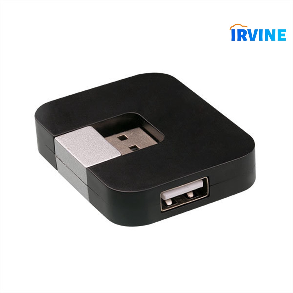 Bộ Chia 4 Cổng Usb usd2.0 Cho Xe Hơi / laptop / pc