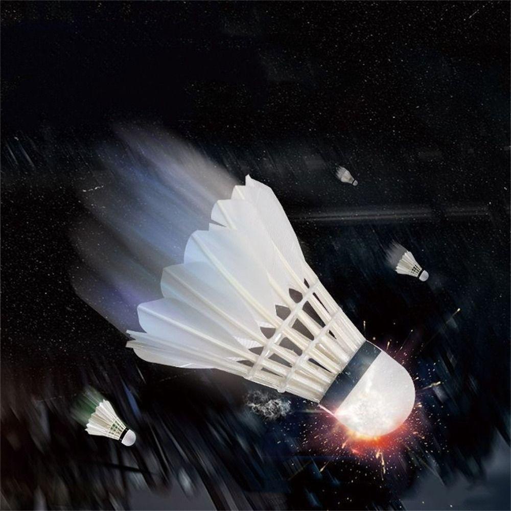 GOFIDIN Quả Cầu Lông Gắn Đèn led Phát Sáng Nhiều Màu Sắc