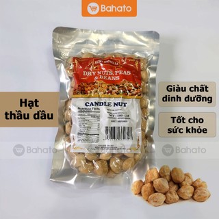 Hạt thầu dầu Aunt Michelle 500g | hạt nến | dầu lai | trẩu xoan