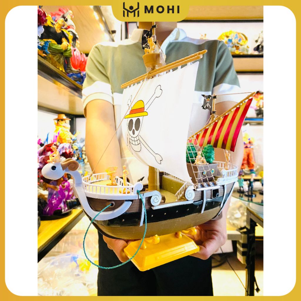 [CÓ HỘP ĐẸP] - Mô hình thuyền hải tặc GOING MERRY cao 30cm, mô hình OnePiece