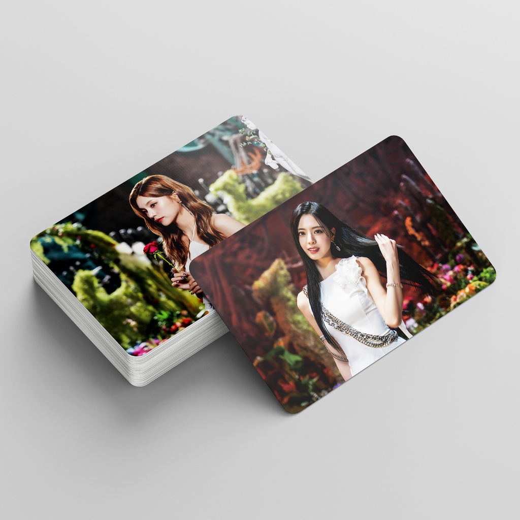 Hộp 55 Ảnh lomo card Nhóm Nhạc kpop itzy Thẻ