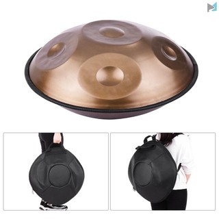 Handpan Drum C-Key 6 Notes Percussion Instrument with Carry Bag for Beginners