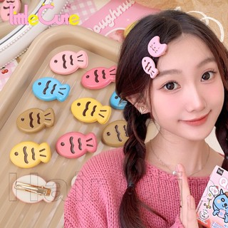 Kẹp tóc vịt / cá / vịt hoạt hình màu kẹo cho bé gái
