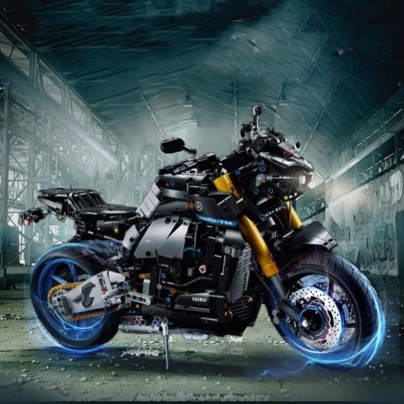 Đồ chơi Lắp ráp Mô hình xe máy Yamaha MT-10 T2119 1:5