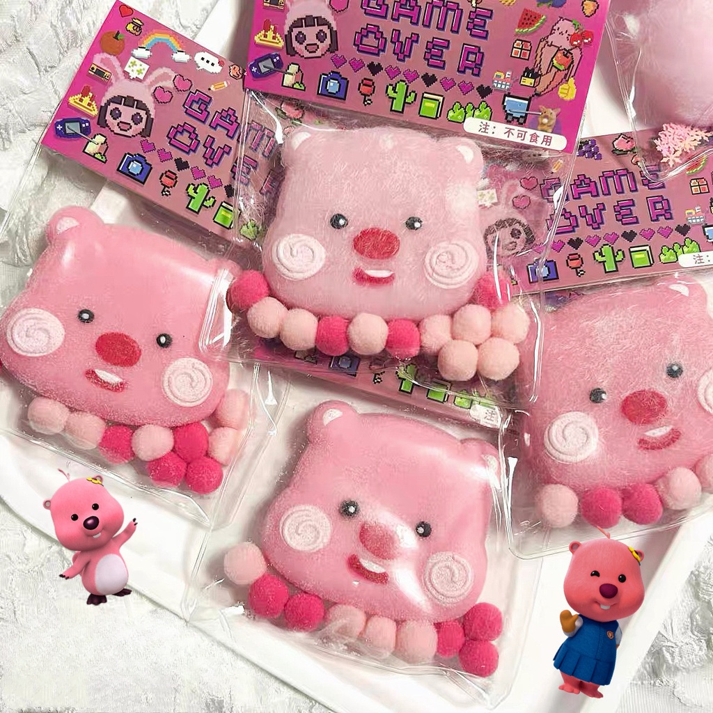 Porro Đồ Chơi Nắn Bóp Đàn Hồi Giảm stress Hình Bàn Chân Mèo