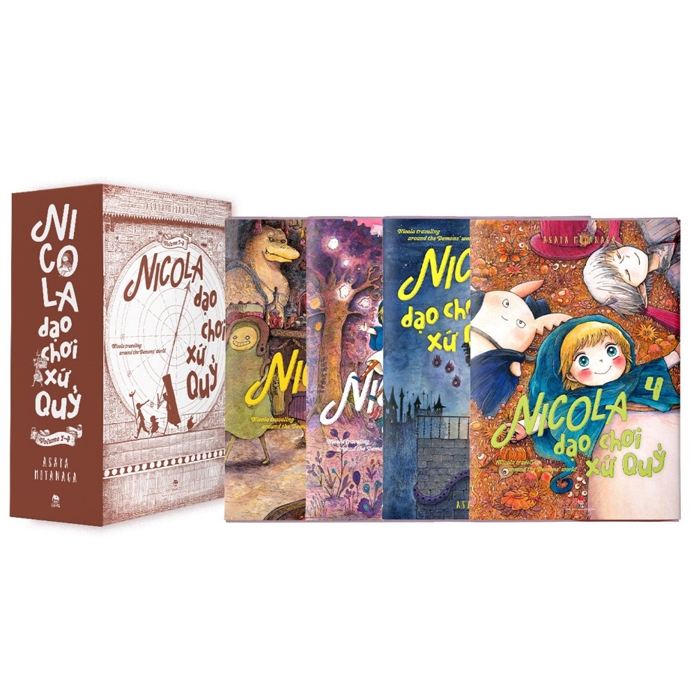 Truyện Boxset Nicola Dạo Chơi Xứ Quỷ   - Bản Quyền