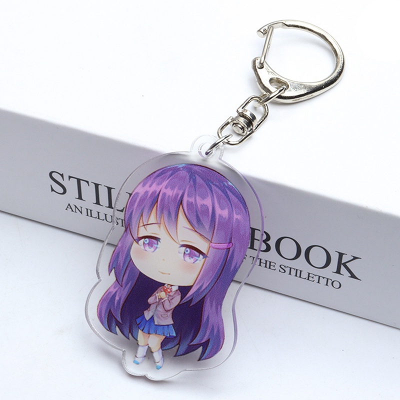 Móc Chìa Khóa Bằng acrylic In Họa Tiết Hoạt Hình Cho Fan Ký Tự Tokidoki