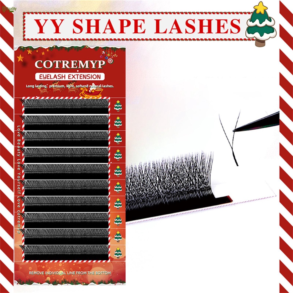 Lông Mi Giả Hình Chữ y Mềm Mại Thoải Mái Không Gây Kích Ứng Cho Nữ